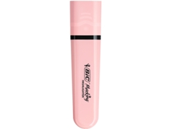 Rotulador BIC Flat Fluorescente Rosa Pastel Caja De 12 Unidades