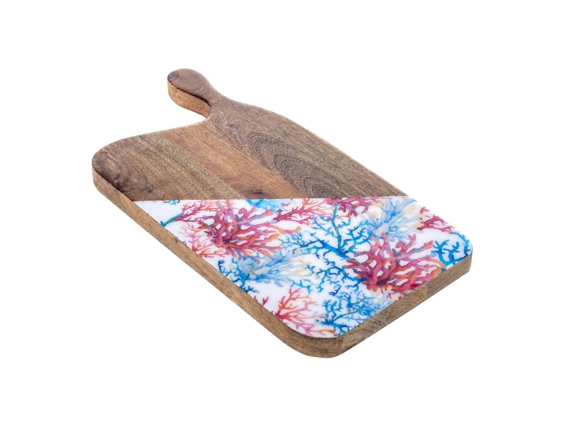 Tabla de cortar SIGNES GRIMALT Coral Madera 19x1,5x35 cm