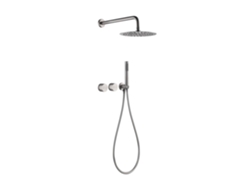 Composición De La Colección De Ducha Sc54 Brushed Nickel Brass Eas