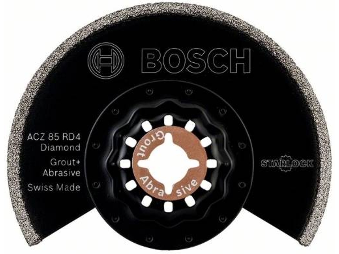 Hoja de Sierra Segmentada BOSCH con Granulado Riff de Diamante Starlock Acz 85 Rd4 85 mm