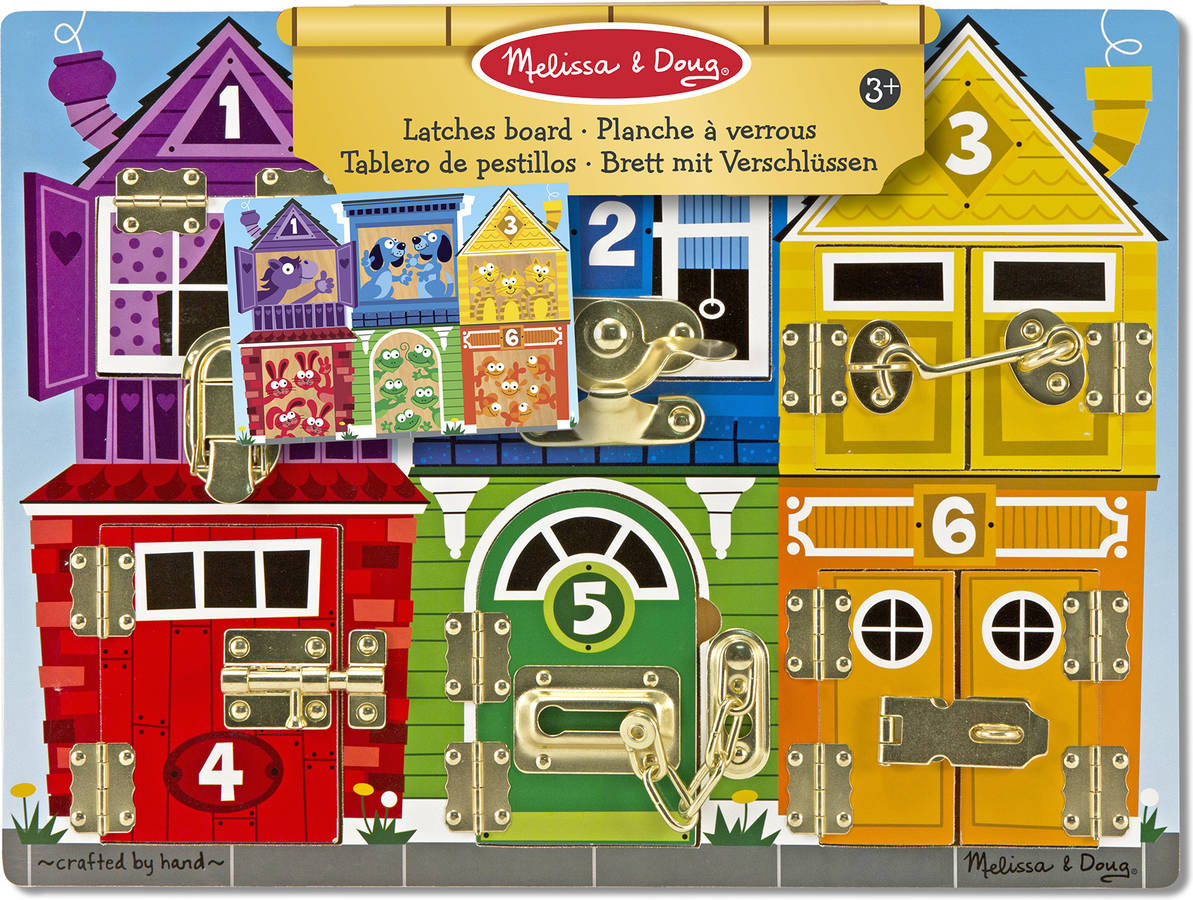 Juguete Educativo MELISSA & DOUG Pestillos Tablero