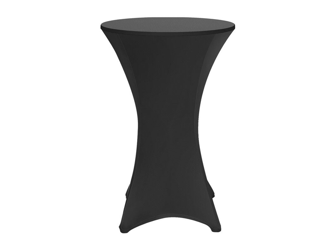 MEOIRUERY Mantel elegante para mesa de cóctel, de licra, con tejido elástico que no necesita planchado, prácticamente antiarrugas, ideal para celebraciones eleg