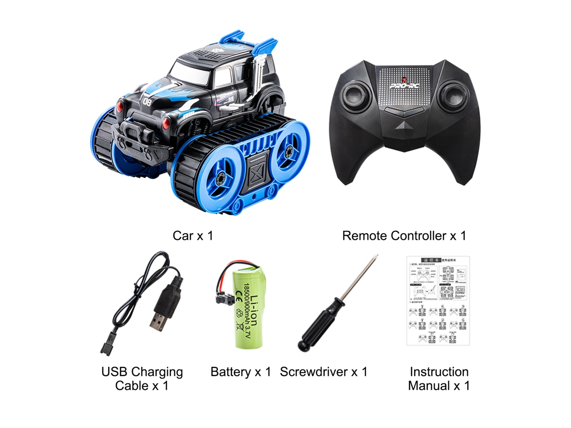 Coche Teledirigido Anfibio Todoterreno Con Dos Modos De Conducción, Ideal Como Regalo Para Niños.