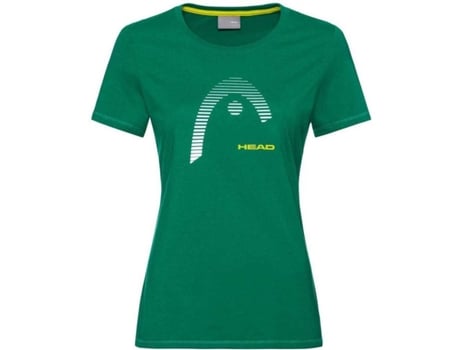 Camiseta de Mujer HEAD RACKET Club Lara Tenis Verde (XL)