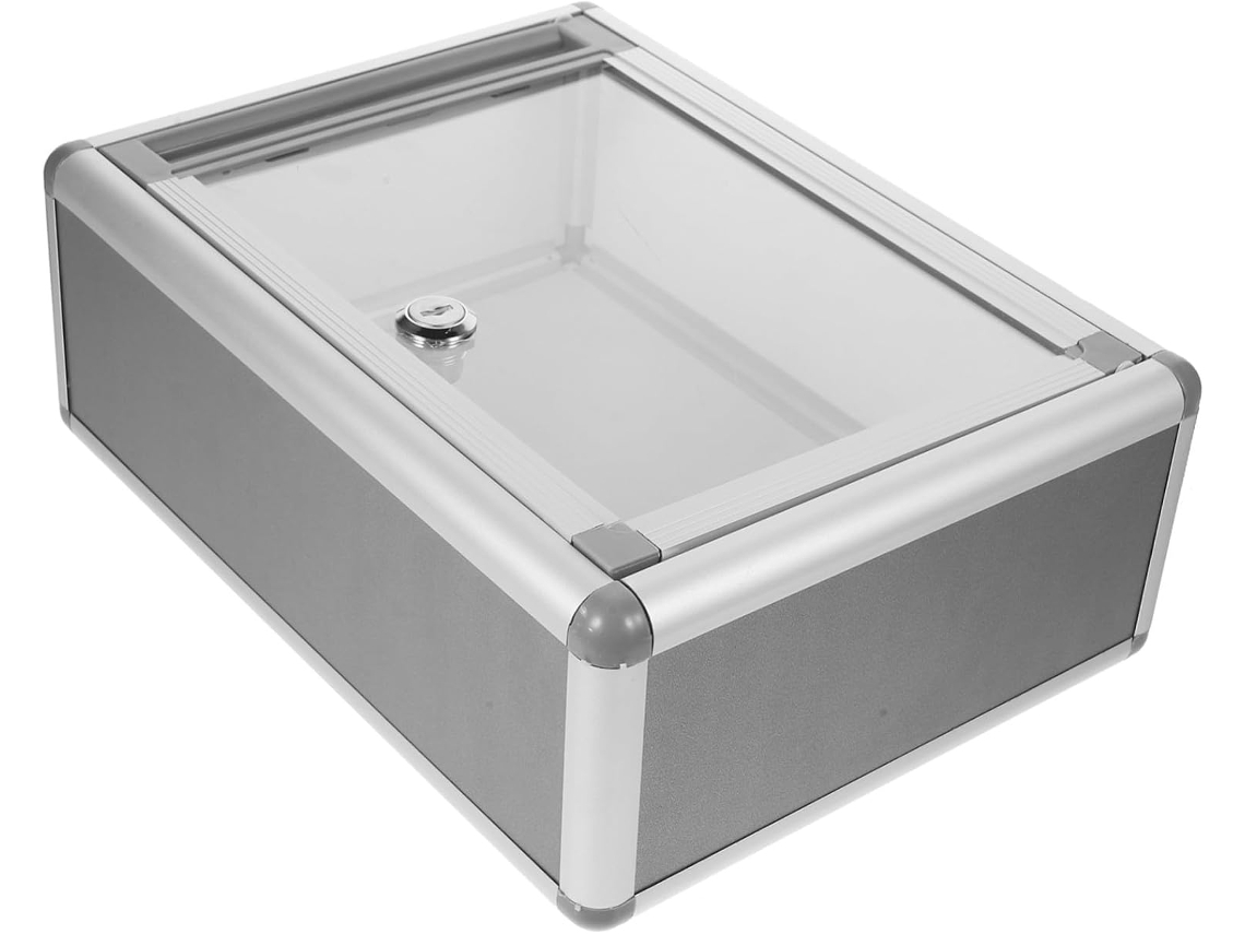 Buzón De Gran Capacidad Con Cerradura, Fabricado En Aleación De Aluminio.