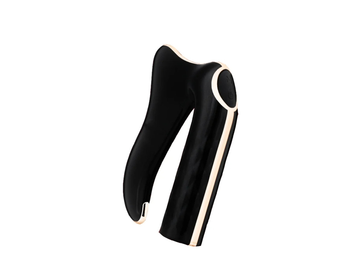 Raspador cervical eléctrico, dragado de meridianos, alivio del dolor muscular, masajeador inteligente portátil, negro, Bestvite