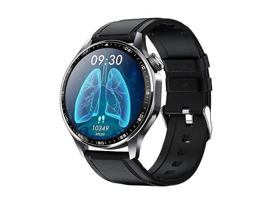 Reloj inteligente F61 con llamadas inalámbricas, medición de oxígeno en sangre y respiración, reloj inteligente deportivo GOKOCO
