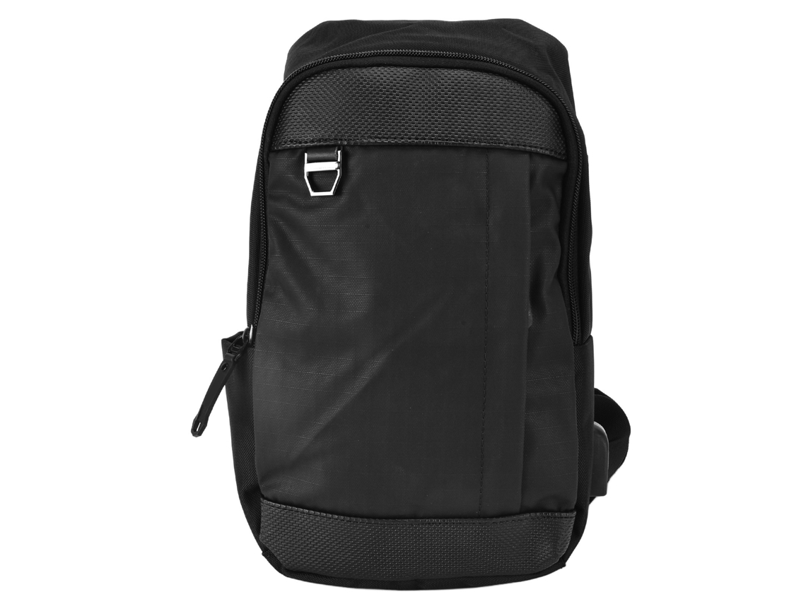 Riñonera multifuncional para hombre con cinturón ajustable y diseño ergonómico en tejido Oxford