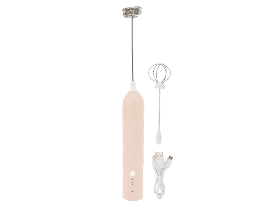 Espumador de leche profesional para amantes del café con leche, licuadora portátil silenciosa, recargable por USB, agitador extraíble con 3 velocidades