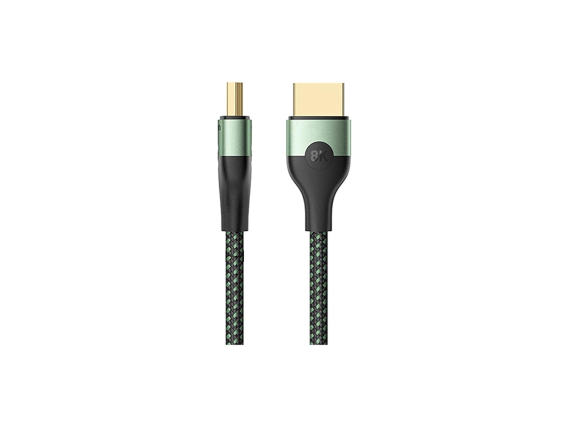 Cable De Aluminio Hdmi 2.1 De 48 Gbps, 8k A 60 Hz, 4k A 120 Hz Y Hdr12.