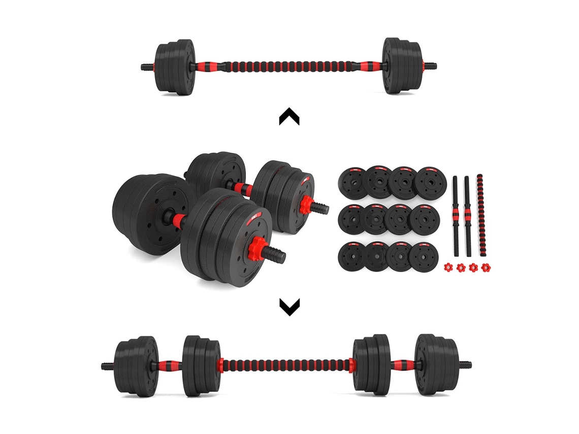 Barbells-strap 2in1 Sgp20 Hms 20kg