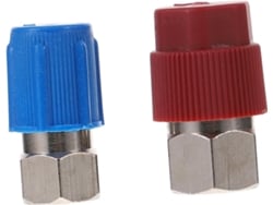 Conjunto De 2 Peças De Mangueira Adaptadora Para Coletor De Ar Condicionado Automotivo