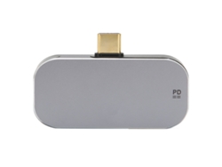 Estación de acoplamiento con convertidor USB-C a USB-A MiniDP 3 en 1