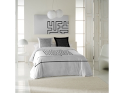 ICEHOME - Funda Nórdica Estampada cama 180 - Algodón Extrasuave - Incluye 1 o 2 Fundas de Almohada - LABERINTH