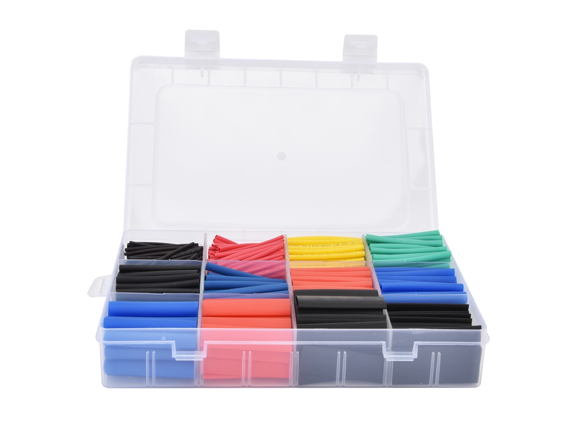 Kit De Tubería Termorretratil Para Aislamiento Y Protección, 750 Piezas Coloridas Set Combinado