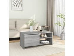 Mesa de Centro Apoyo 102X50X45 cm Madera Procesada Sonoma Gris
