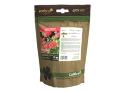 CULTIVERS Abono Geranios y Plantas con Flor Ecológico 250 g Fertilizante Bio Potencia la Floración y Aroma de Las Flores. 100% orgánico y Vegano
