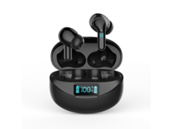 YEMAESRE Auriculares Bluetooth Sin Intra Cvc Impermeables Negros