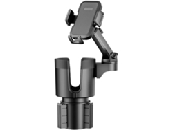 Portavasos para coche 2 en 1 para teléfono móvil y bebidas | Portavasos ajustable para coches y remolques Jortmrd