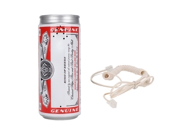 Teléfono Con Cable Budweiser Wx2179a Con Forma De Lata Y Sonido Nítido.