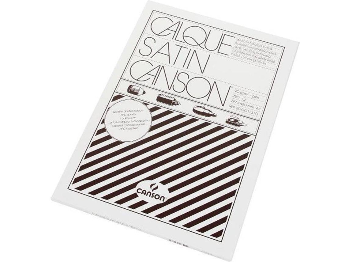 Papel Vegetal CANSON 29.7 x 42 (250 Hojas)