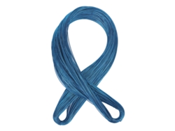 Extensiones De Tinsel De Pelo Azul Claro Unisex Para Fiesta De Moda