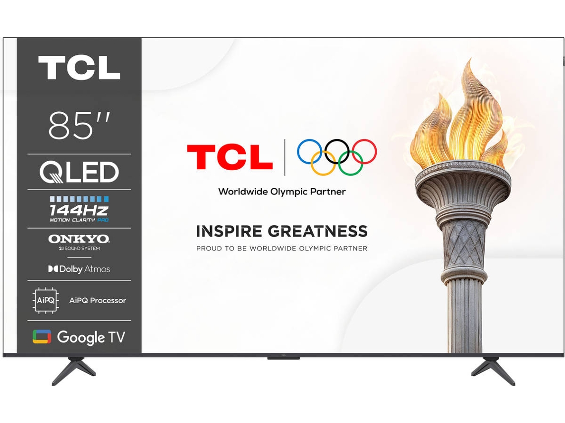 TV TCL QLED 85P8K (QLED - 85" - 216 cm - 4K Ultra HD - Smart TV)