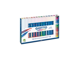 Marcador de doble punta Turbo Pro, 15 colores Giotto