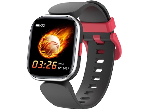 Reloj Deportivo CHRONUS para mujer, hombre, deporte con IP68, frecuencia cardíaca a prueba de agua, SpO2 para Andriod IOS-Negro BISBISOUS