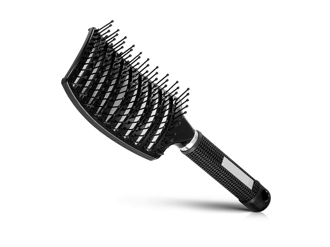 Cepillo para el cabello con cerdas curvas para un secado más rápido. Rosewell