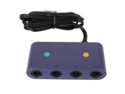 Adaptador de control de GameCube, convertidor de control 3 en 1 para Wii U, Switch y PC - Hengjian