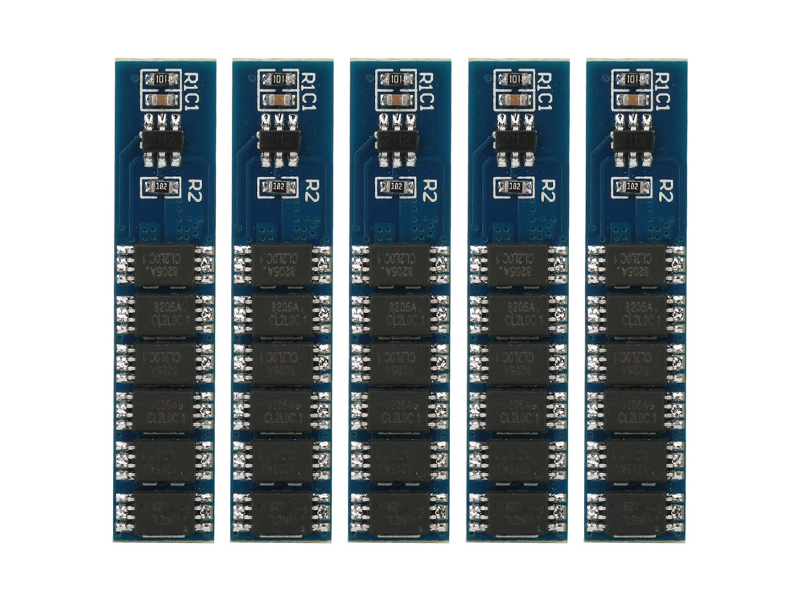 5pcs Placa De Protección Batería Lifepo4 Life 1s 3.2v Bms Pcb Para 18650 Li-ion