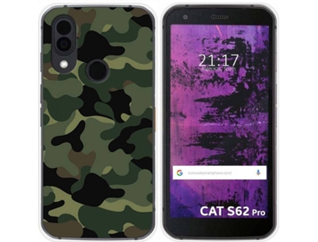 Carcasa CAT S62 Pro TUMUNDOSMARTPHONE Camuflaje Multicolor