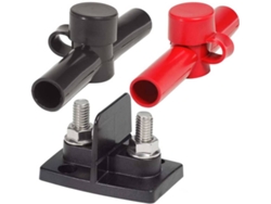 Isolador BLUE SEA Dual Powerpost 2 X 8´´ Negro