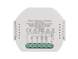 Módulo Interruptor Regulador De Intensidad Inteligente De 2 Vías Con Control Mediante Aplicación Zigbee 3.0, 90-250 V, Ip20