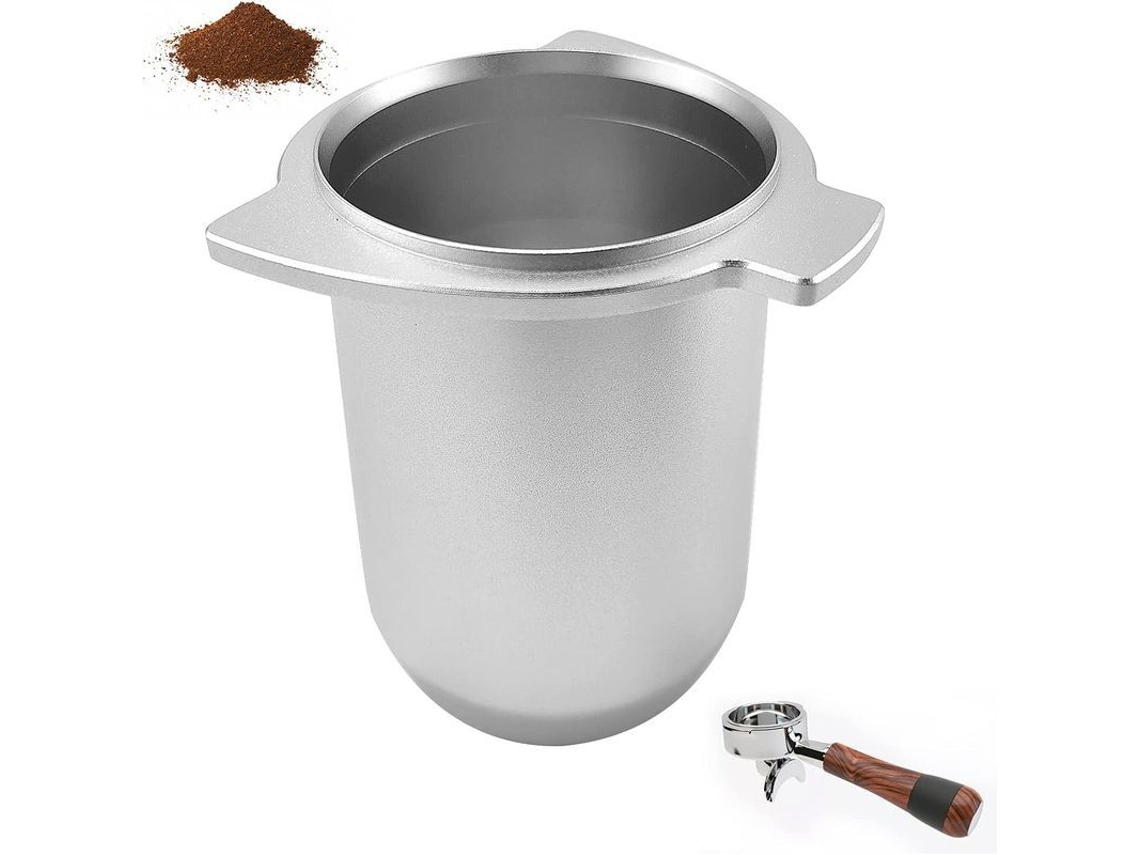 2026-29580-taza Dosificadora De Café 54mm De Aluminio, Plata, Compatible Con Sage Barista Express, Touch, Pro