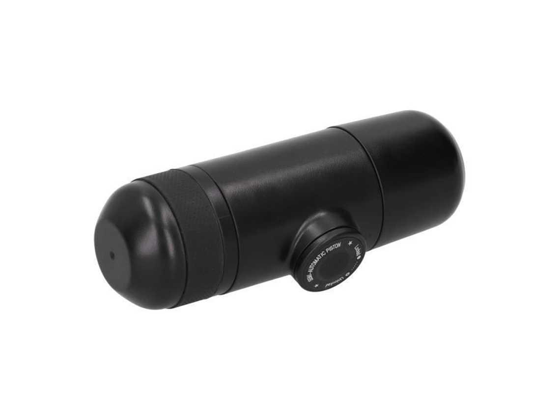 Accesorio de café Zerodis Mini máquina de café portátil Cafetera manual de prensa negra Adecuada para Nespresso