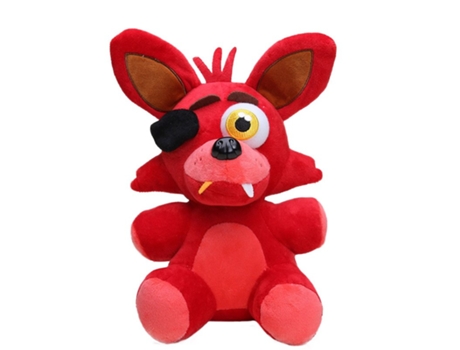 Cinco Noches En Freddy'S Phantom Foxy Muñeco de Peluche de Peluche Viejo Foxy Rojo