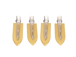 4pcs Pinzas De Pelo Sin Pliegues Evitan Rasguños Para Peinado Bangs Ondas Maquillaje Mujer Niña