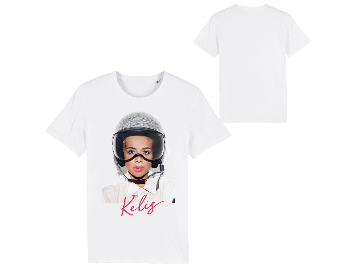 Kelis Helmet Unisex T-shirt Rockinstone Unisex Adults Best Sellers Size:m