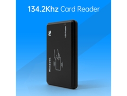 Leitor De Cartão Rfid 134.2khz Para Emid/fdx-b Porta Usb Gerenciamento Animal Peixes Equipamentos De Alimentação Automática