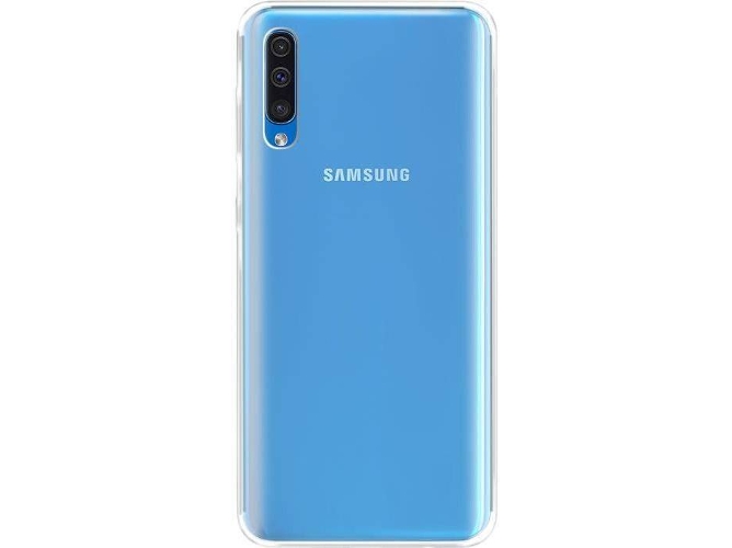 Carcasa Samsung Galaxy A50 FORCE GLASS Silisoft Transparente