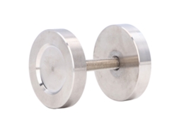 Tirador Redondo De Acero Inoxidable Para Puerta Corredera De Tabique De Cocina.