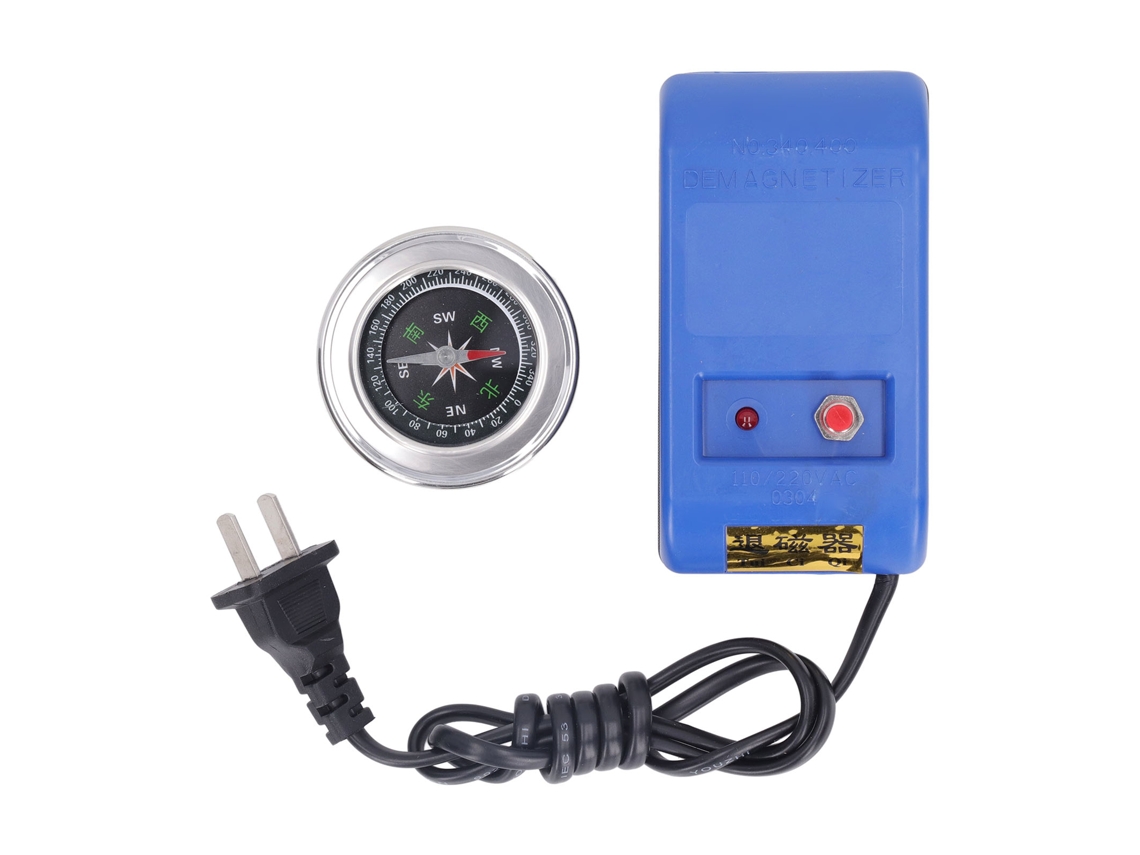 Desmagnetizador Eléctrico Para Reparación De Relojes Con Brújula, Herramientas, Destornillador, Pinzas, 110 V, Enchufe Estadounidense.