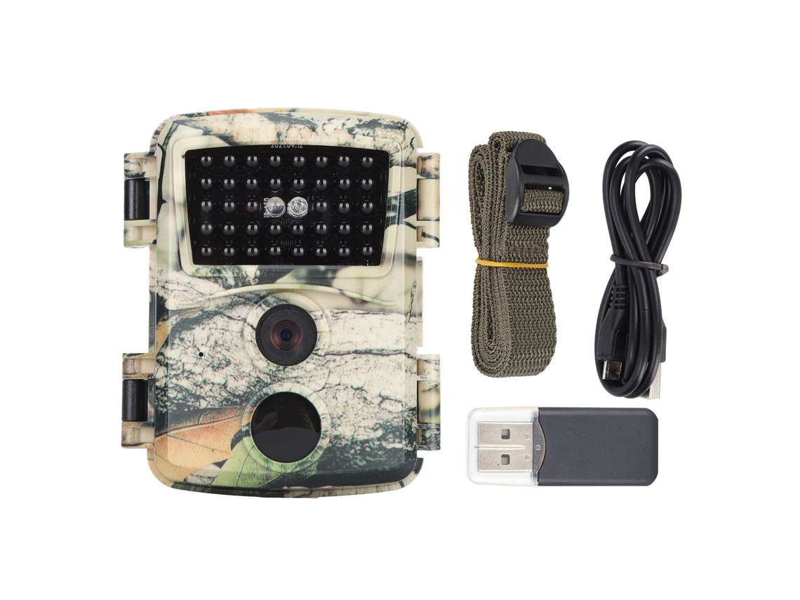 Cámara De Caza Ligera E Impermeable Pr600c Para Monitoreo De Vida Silvestre Y Antirrobo Con Video 1080p Y 20mp