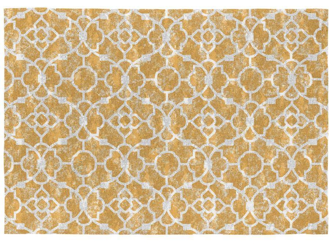 Alfombra RUGS&RUGS Nicosia (Amarillo - 120x170 cm - Algodón)