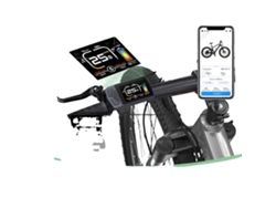 Kit de conversión para bicicleta eléctrica con motor central, 750 W, potente motor para bicicleta eléctrica, Ekd01 Bluetooth-a, 44t con cubierta-a, palanca de freno