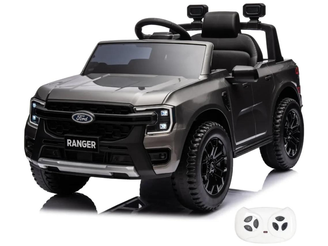 Coche Eléctrico para Niños - Ford Ranger 12V - 1 a 6 años - Gris