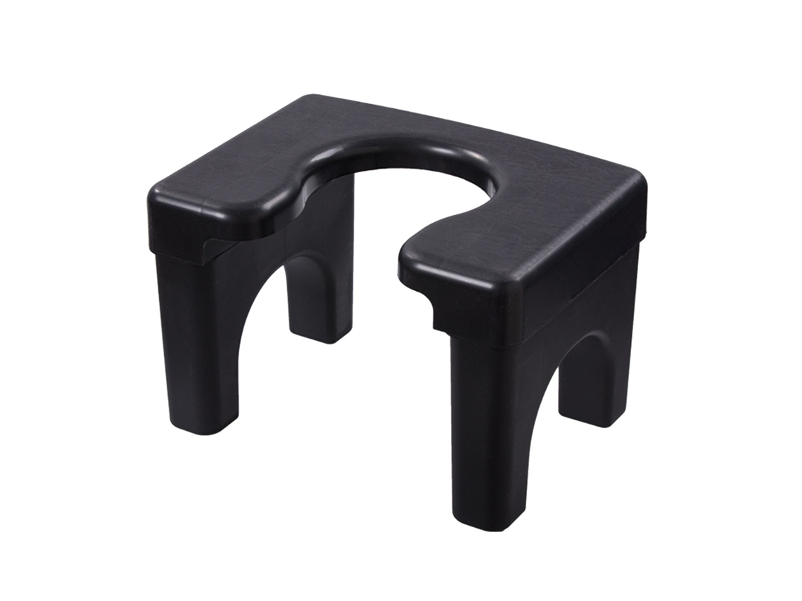 Silla De Ducha Portátil Antideslizante Multifuncional Para Personas Mayores Y Mujeres Embarazadas - Negra