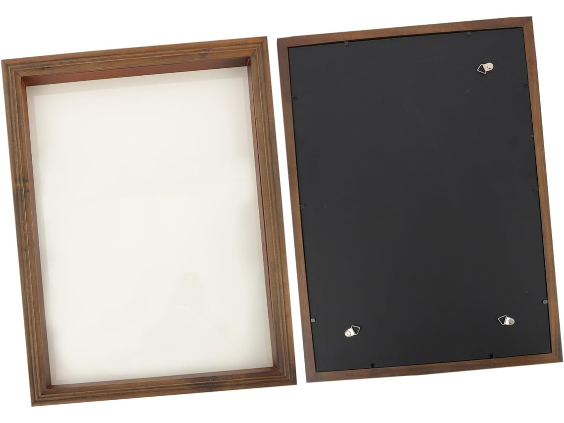 Caja De Recuerdos Con Marco De Fotos, Vitrina Para Exhibición, Flores Secas Incluidas.